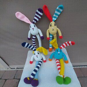 handmade crochet 20 inch BUNNY